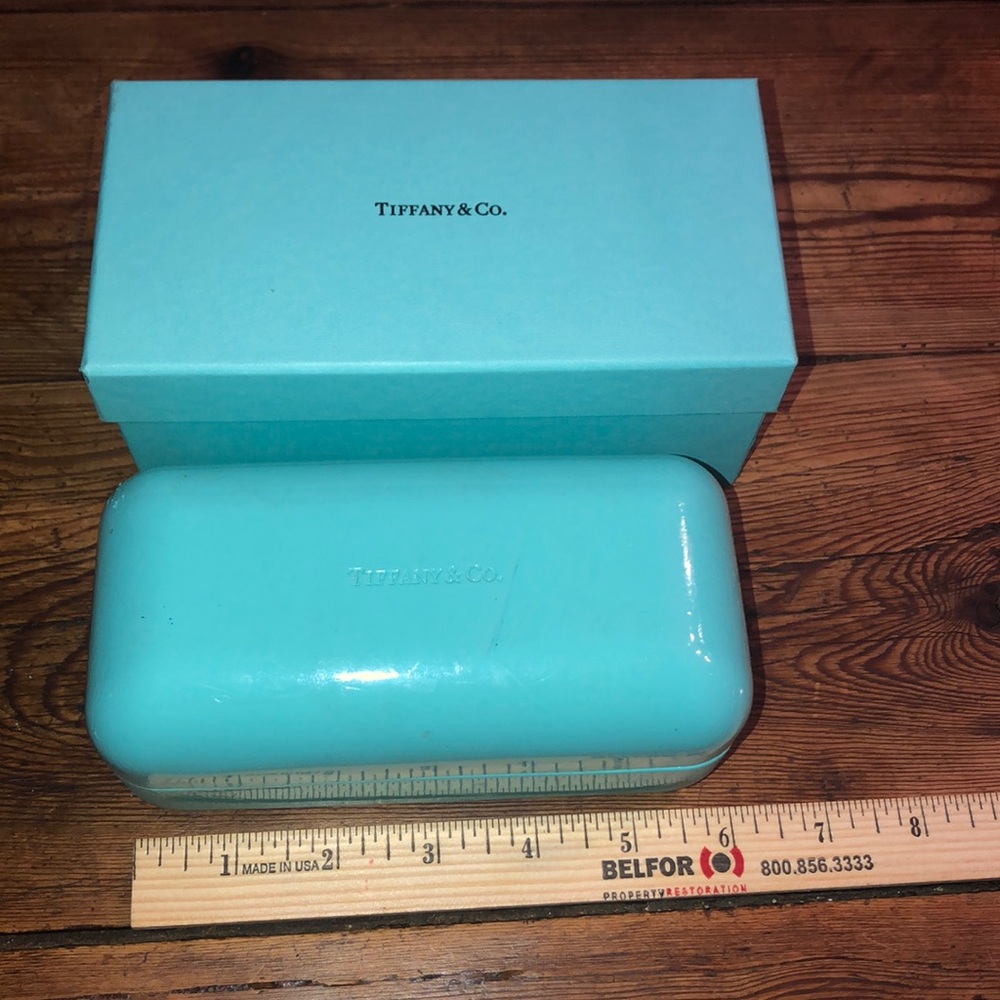 Tiffany & Co. sunglasses case and box